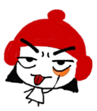 Meiding and Meidang's wacky expressions sticker #10509719