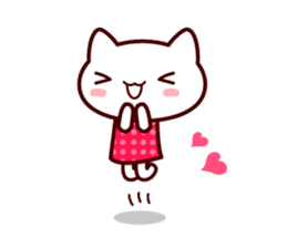heart cat ! MIX sticker #10509843