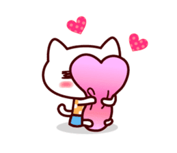 heart cat ! MIX sticker #10509855
