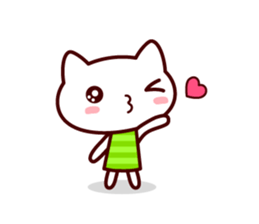 heart cat ! MIX sticker #10509861