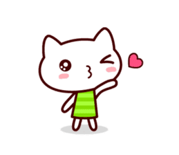 heart cat ! MIX sticker #10509861
