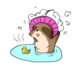 Guitarist raccoon Sticker 2 sticker #10510260