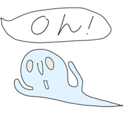 Monster with balloon sticker #10510643