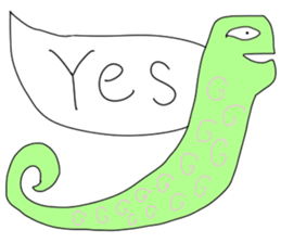 Monster with balloon sticker #10510645