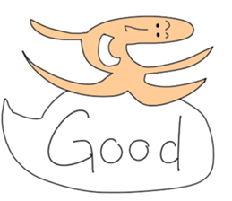 Monster with balloon sticker #10510647