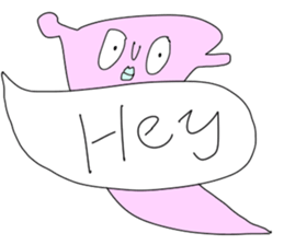 Monster with balloon sticker #10510655