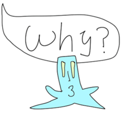 Monster with balloon sticker #10510658