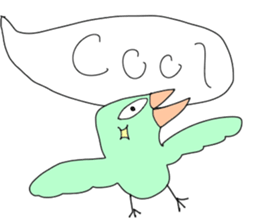 Monster with balloon sticker #10510660