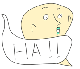 Monster with balloon sticker #10510673