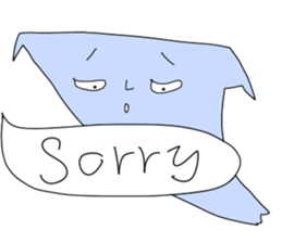 Monster with balloon sticker #10510679