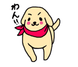 Golden Retriever PINKY sticker #10510680