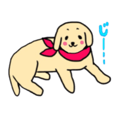 Golden Retriever PINKY sticker #10510692