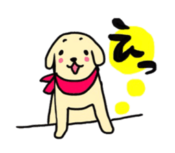 Golden Retriever PINKY sticker #10510703