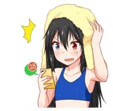 Bellezza Felutia beach vacation sticker #10510763