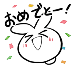 The PUNIPUNI rabbit sticker #10511846