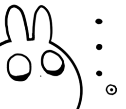 The PUNIPUNI rabbit sticker #10511852