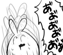 The PUNIPUNI rabbit sticker #10511859