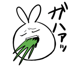 The PUNIPUNI rabbit sticker #10511874