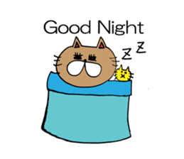 Yogini CAT'S sticker #10512092