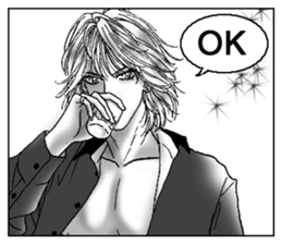 My Competent Good-looking guys sticker #10512348