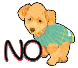 Exciting toy poodie sticker #10512603