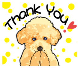 Exciting toy poodie sticker #10512612