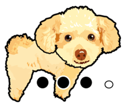 Exciting toy poodie sticker #10512616