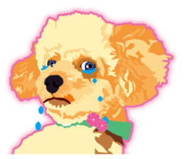 Exciting toy poodie sticker #10512619