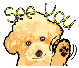 Exciting toy poodie sticker #10512620