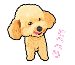 Exciting toy poodie sticker #10512636