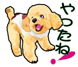 Exciting toy poodie sticker #10512637