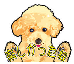 Exciting toy poodie sticker #10512638