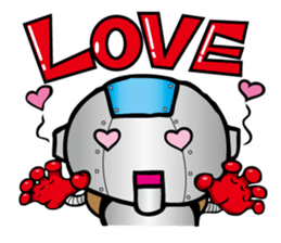 Primary schoolchild robot Takashi sticker #10512697