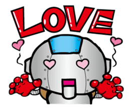 Primary schoolchild robot Takashi sticker #10512697