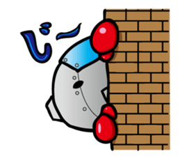 Primary schoolchild robot Takashi sticker #10512699