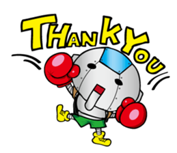 Primary schoolchild robot Takashi sticker #10512711