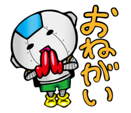 Primary schoolchild robot Takashi sticker #10512717