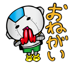 Primary schoolchild robot Takashi sticker #10512717