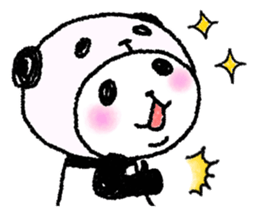Panda in panda 9 sticker #10513042