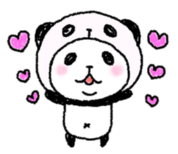 Panda in panda 9 sticker #10513046