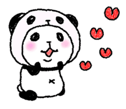 Panda in panda 9 sticker #10513047
