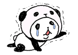 Panda in panda 9 sticker #10513054