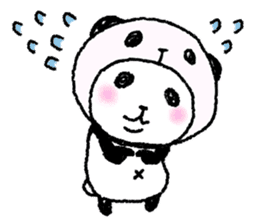 Panda in panda 9 sticker #10513058