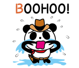 COWBOY PANDA 2 (English ver.) sticker #10513600