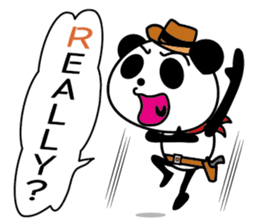 COWBOY PANDA 2 (English ver.) sticker #10513613