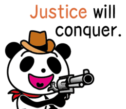 COWBOY PANDA 2 (English ver.) sticker #10513618