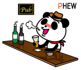 COWBOY PANDA 2 (English ver.) sticker #10513624