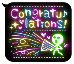 Neon Art 1 sticker #10513732