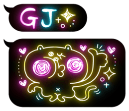 Neon Art 1 sticker #10513742
