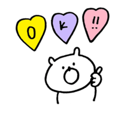 bear love4 sticker #10514320